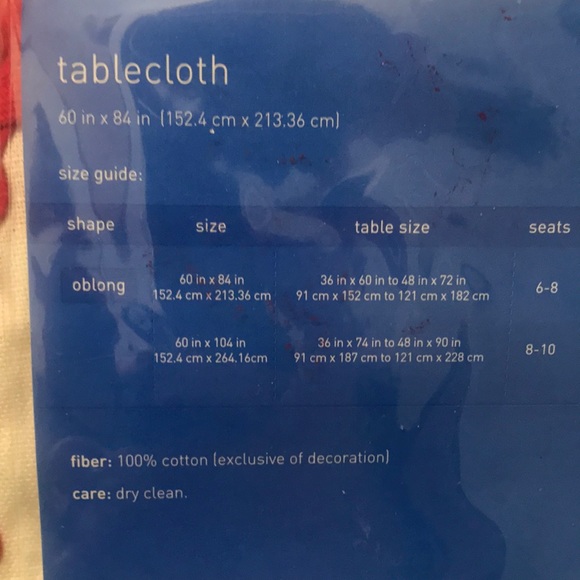 Christmas Table Cloth - Picture 6 of 6